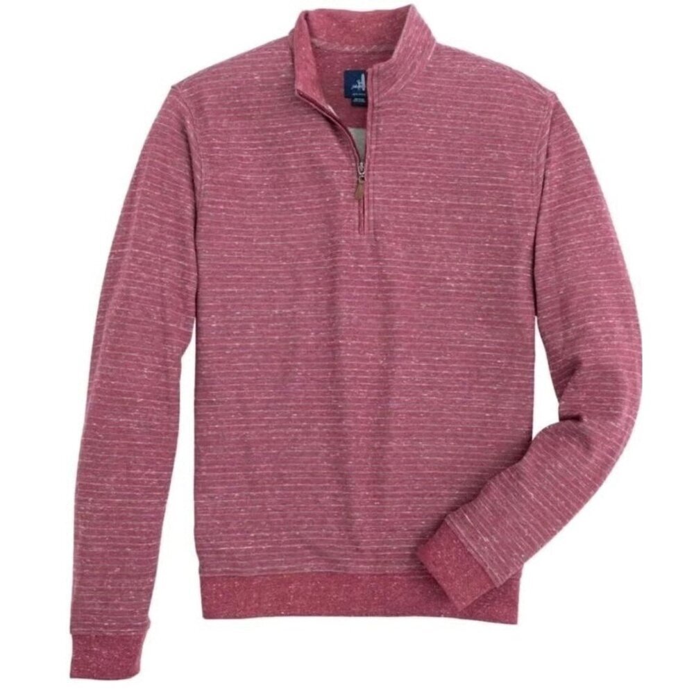 Johnnie-O Men's Currant Skiles Striped Pullover Sweater Size Large 41131